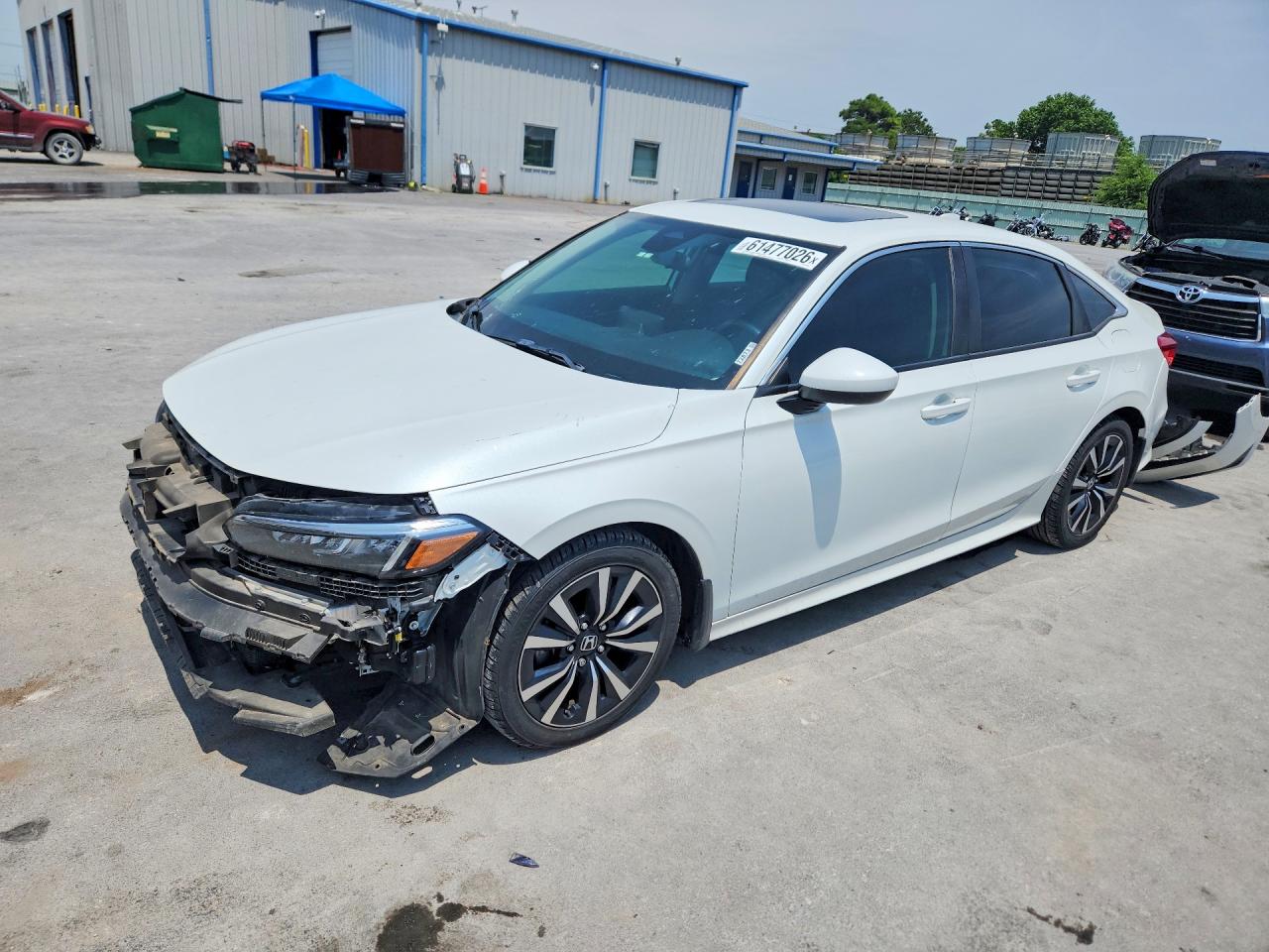 2022 HONDA CIVIC EX | 2HGFE1F71NH313827 | UPCARS