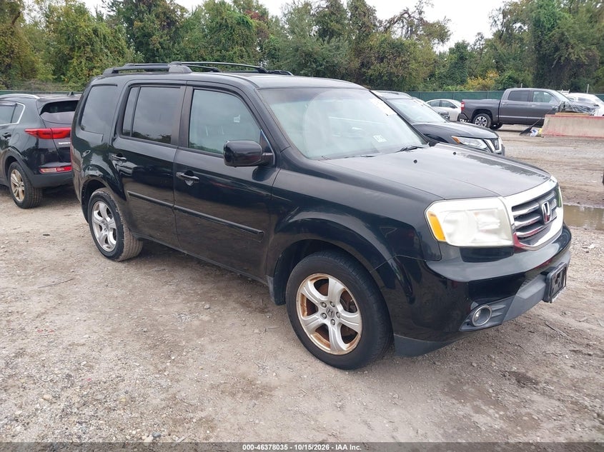2012 HONDA PILOT EX-L | 5FNYF4H5XCB007732 | UPCARS