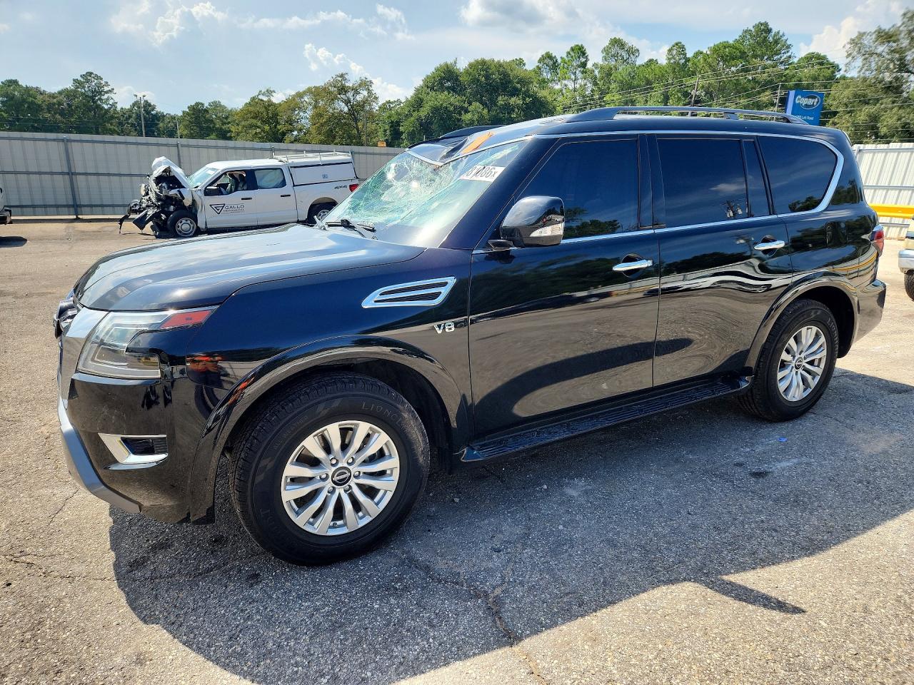 2021 NISSAN ARMADA SV | JN8AY2AC7M9146404 | UPCARS