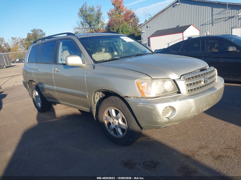 2003 TOYOTA HIGHLANDER V6 | JTEGF21A030117027 | UPCARS