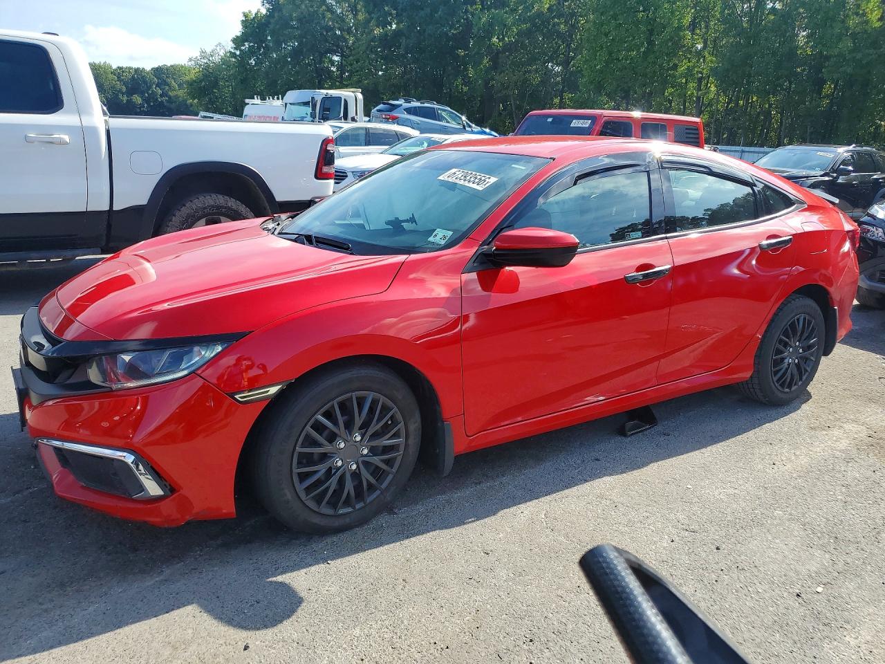 2021 HONDA CIVIC LX | 2HGFC2F61MH548570 | UPCARS