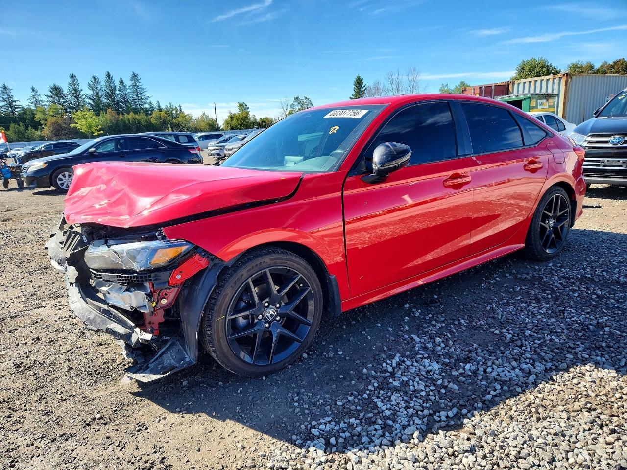 2022 HONDA CIVIC SPORT | 2HGFE2F50NH101733 | UPCARS