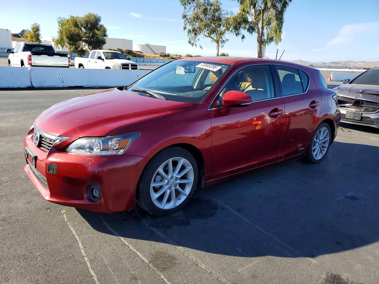 2012 LEXUS CT 200 | JTHKD5BH9C2078538 | UPCARS