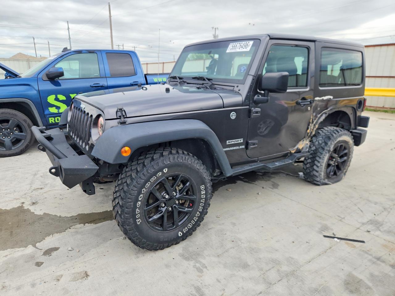 2017 JEEP WRANGLER | 1C4AJWAG1HL755958 | UPCARS