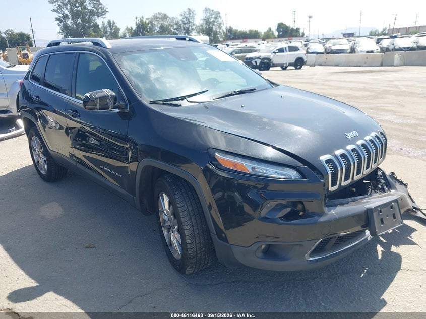 2014 JEEP CHEROKEE LIMITED | 1C4PJMDB8EW133396 | UPCARS