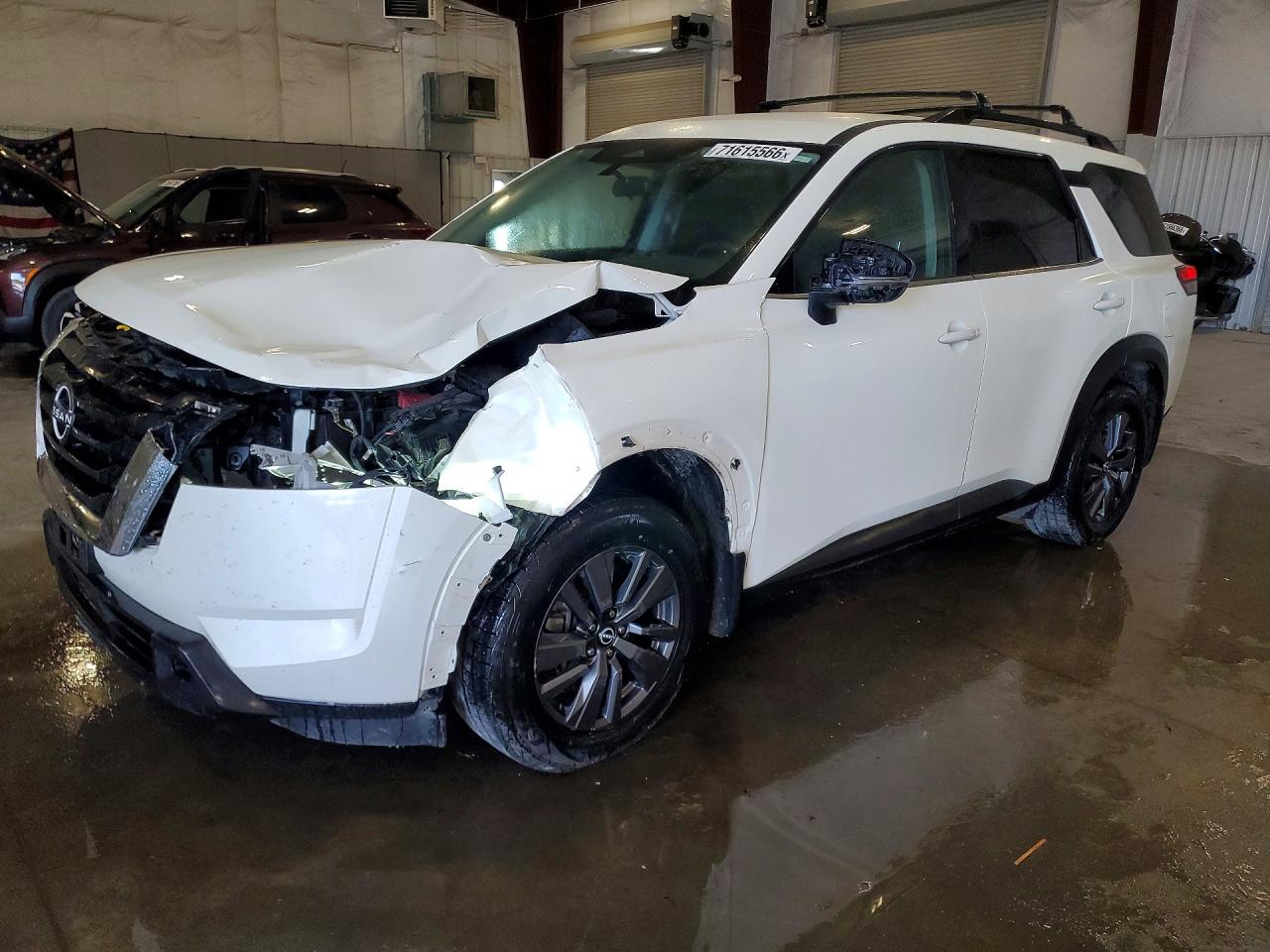 2022 NISSAN PATHFINDER SV | 5N1DR3BC2NC230611 | UPCARS