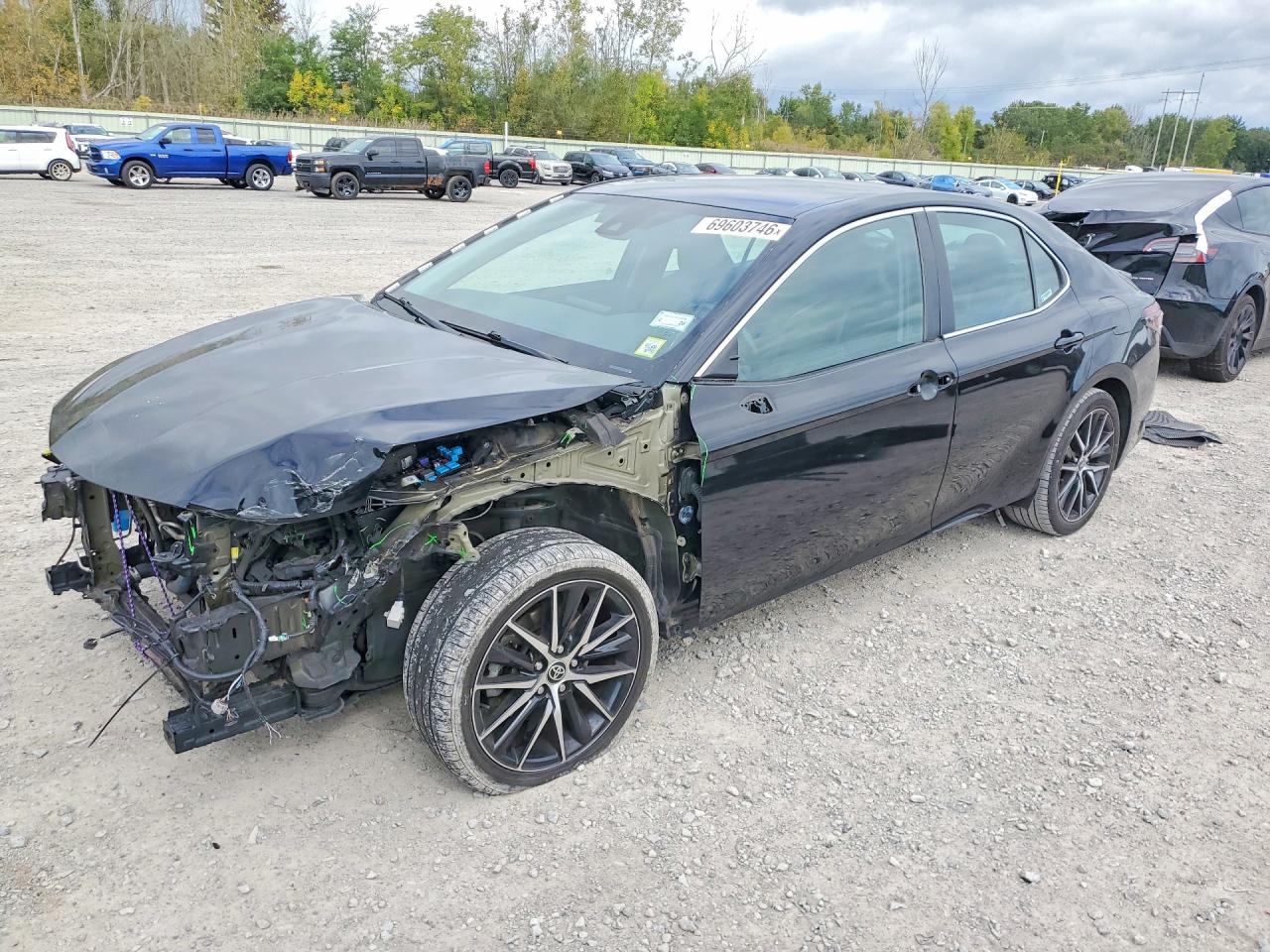 2022 TOYOTA CAMRY SE | 4T1G11AK2NU678861 | UPCARS