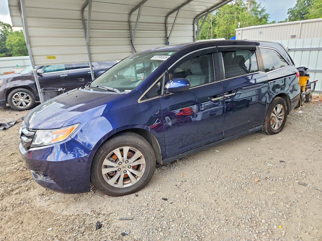 2015 HONDA ODYSSEY EXL | 5FNRL5H67FB022401 | UPCARS
