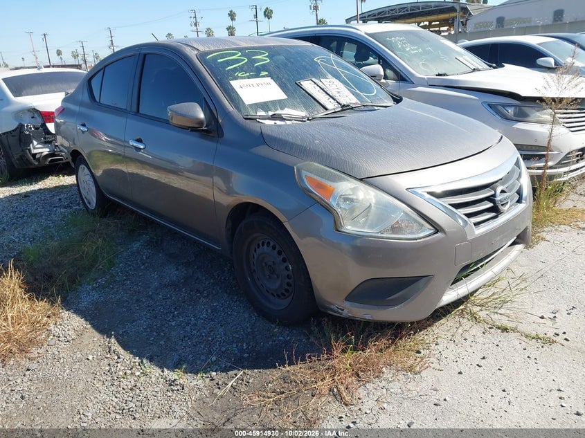 2016 NISSAN VERSA 1.6 S/1.6 S+/1.6 SL/1.6 SV | 3N1CN7AP2GL857102 | UPCARS