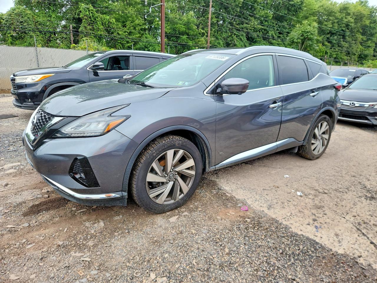 2019 NISSAN MURANO SL | 5N1AZ2MS1KN140190 | UPCARS