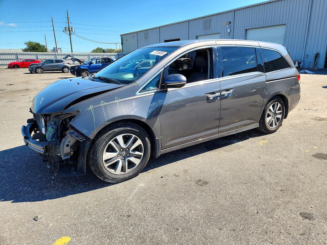 2016 HONDA ODYSSEY TOURING | 5FNRL5H91GB010322 | UPCARS