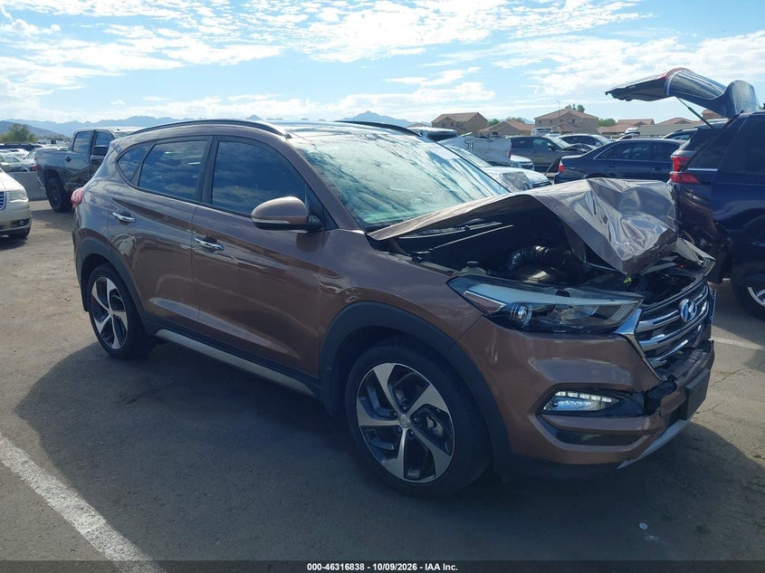 2017 HYUNDAI TUCSON LIMITED | KM8J33A24HU343889 | UPCARS