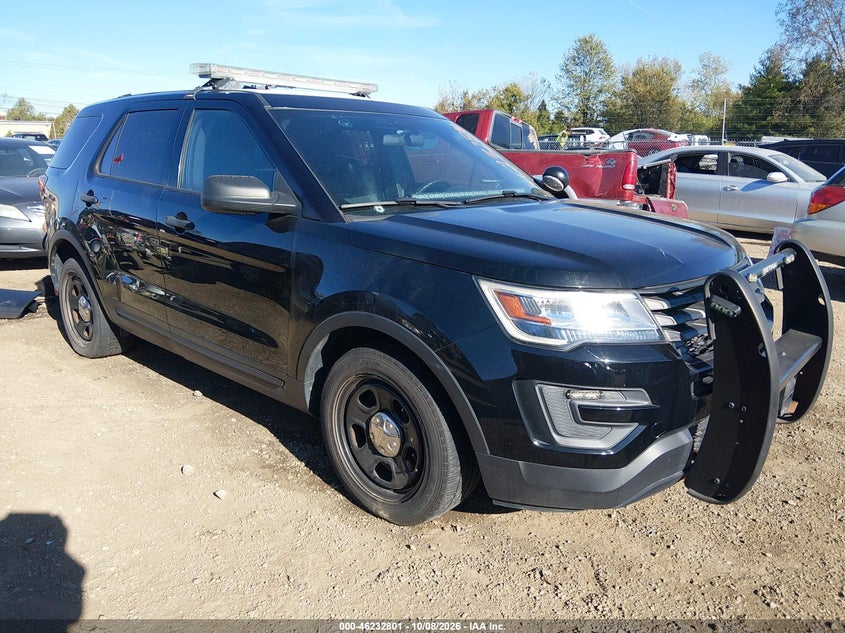 2018 FORD POLICE INTERCEPTOR UTILITY | 1FM5K8AR6JGC74593 | UPCARS