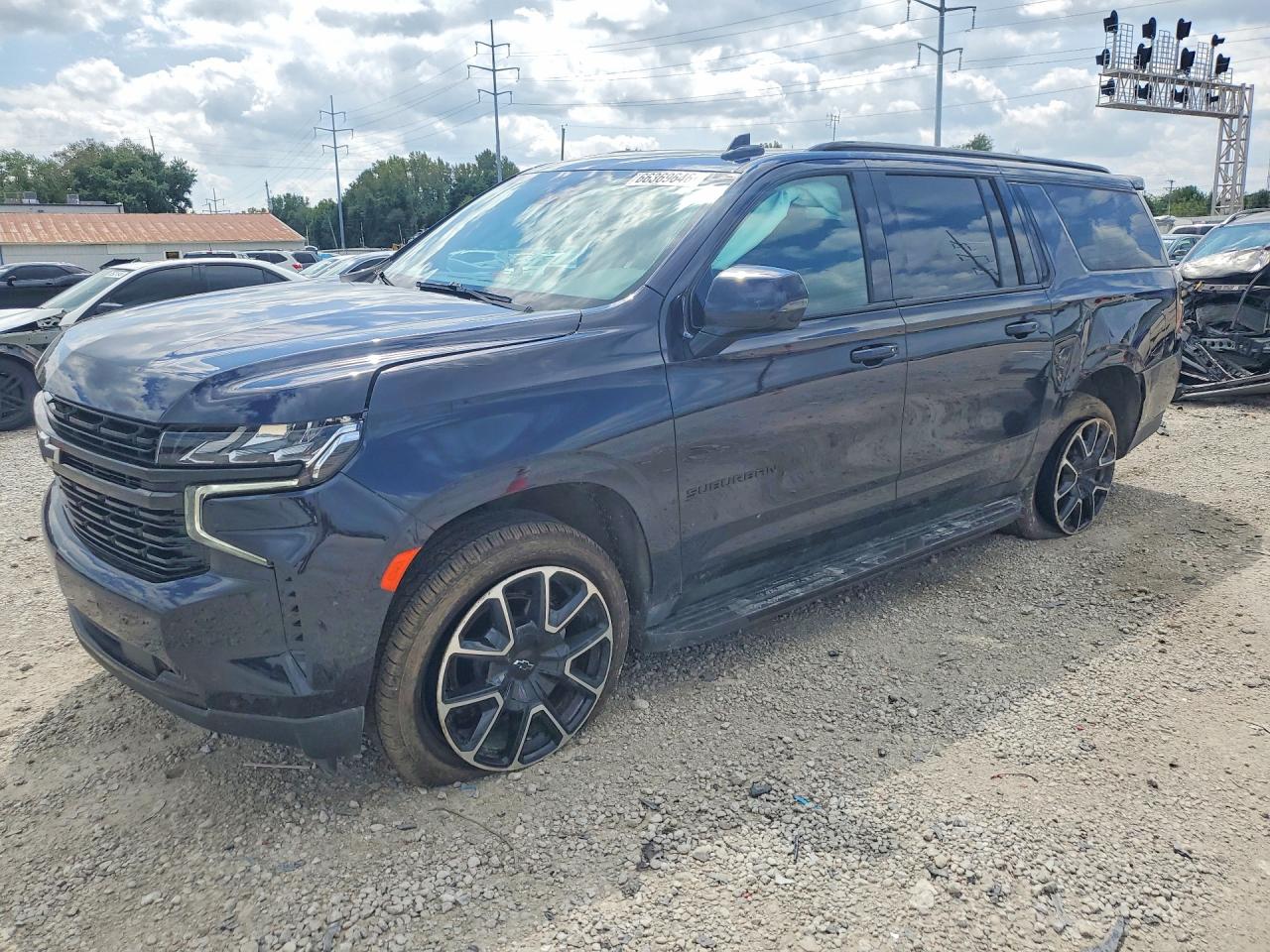 2023 CHEVROLET SUBURBAN K1500 RST | 1GNSKEKT7PR230722 | UPCARS