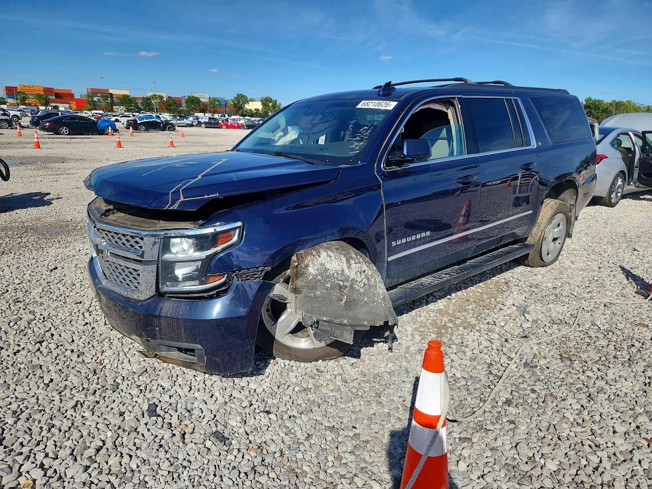 2018 CHEVROLET SUBURBAN K1500 LT | 1GNSKHKC4JR396852 | UPCARS