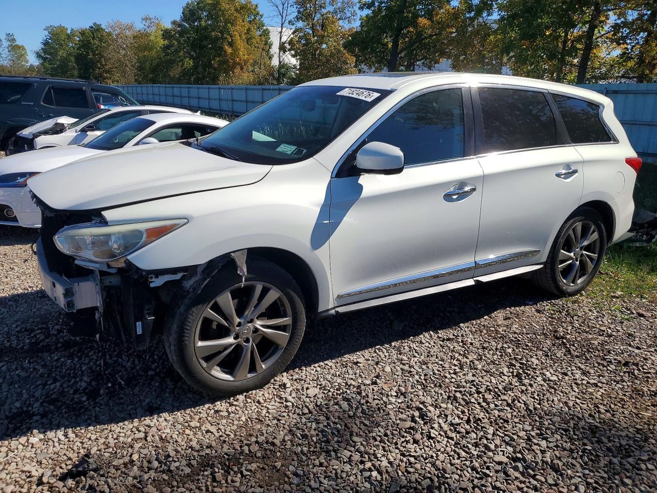 2013 INFINITI JX35 BASE | 5N1AL0MM4DC319264 | UPCARS