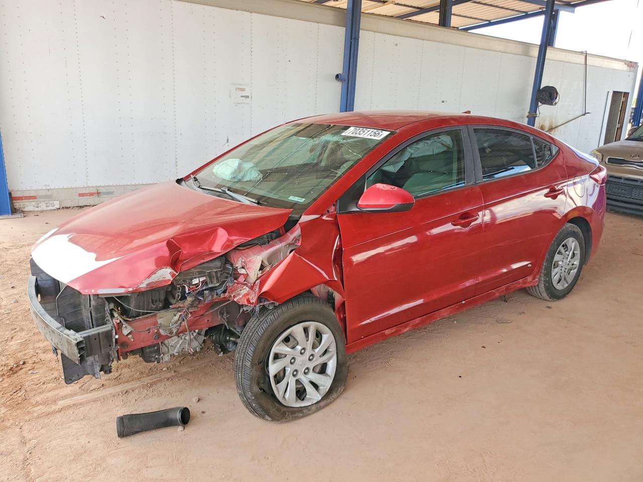 2017 HYUNDAI ELANTRA SE | KMHD74LF2HU392080 | UPCARS