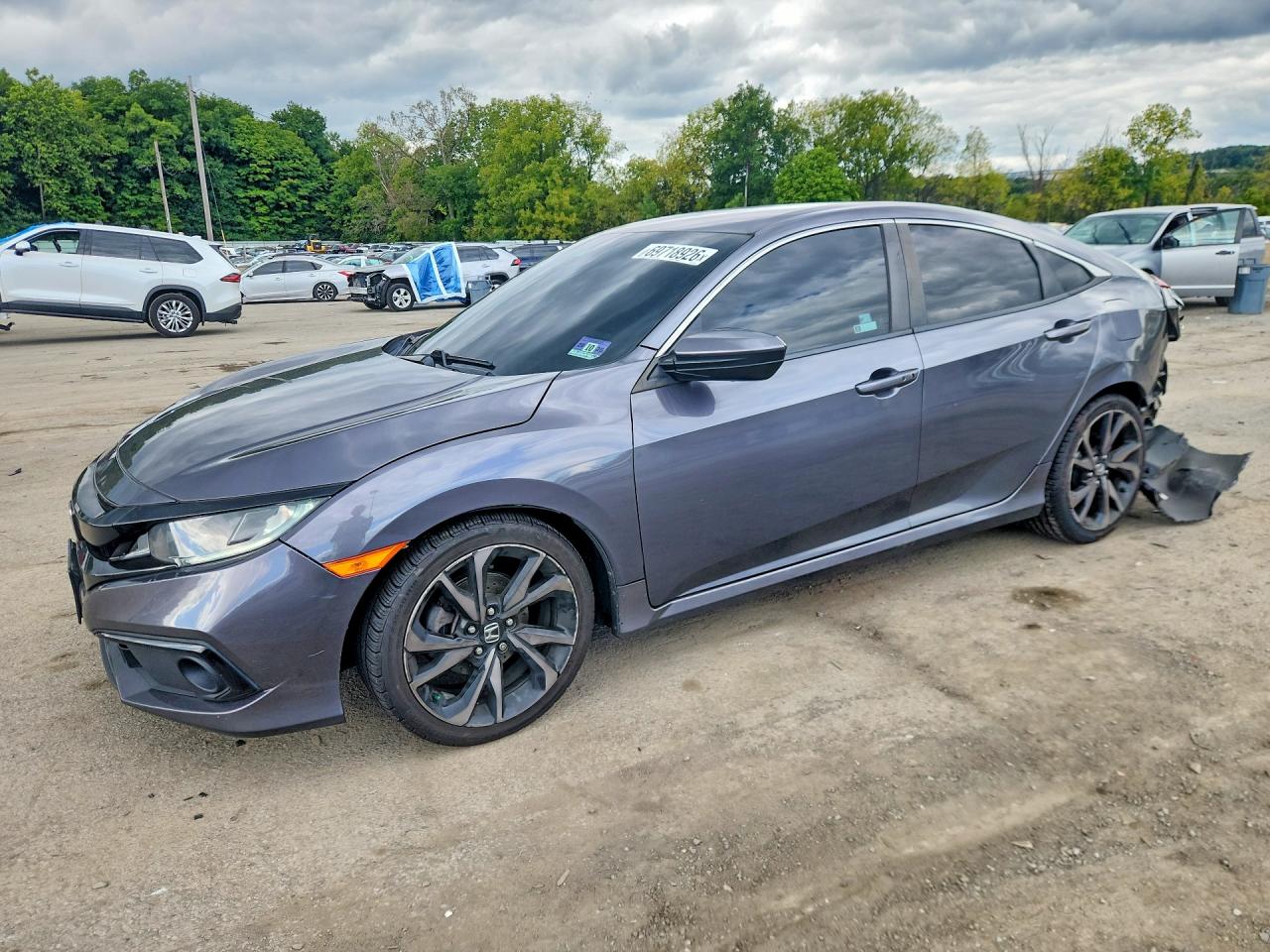 2019 HONDA CIVIC SPORT | 2HGFC2F8XKH604245 | UPCARS