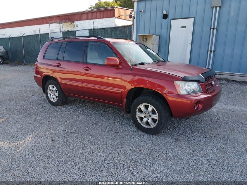 2001 TOYOTA HIGHLANDER V6 | JTEHF21A910010284 | UPCARS