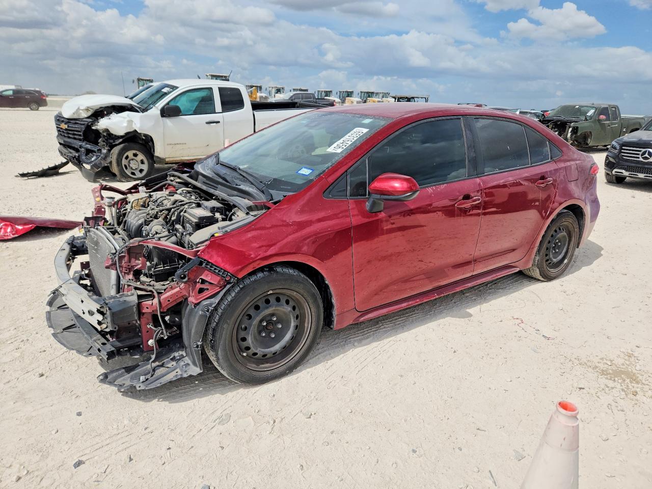 2022 TOYOTA COROLLA LE | JTDEPMAE0NJ202986 | UPCARS