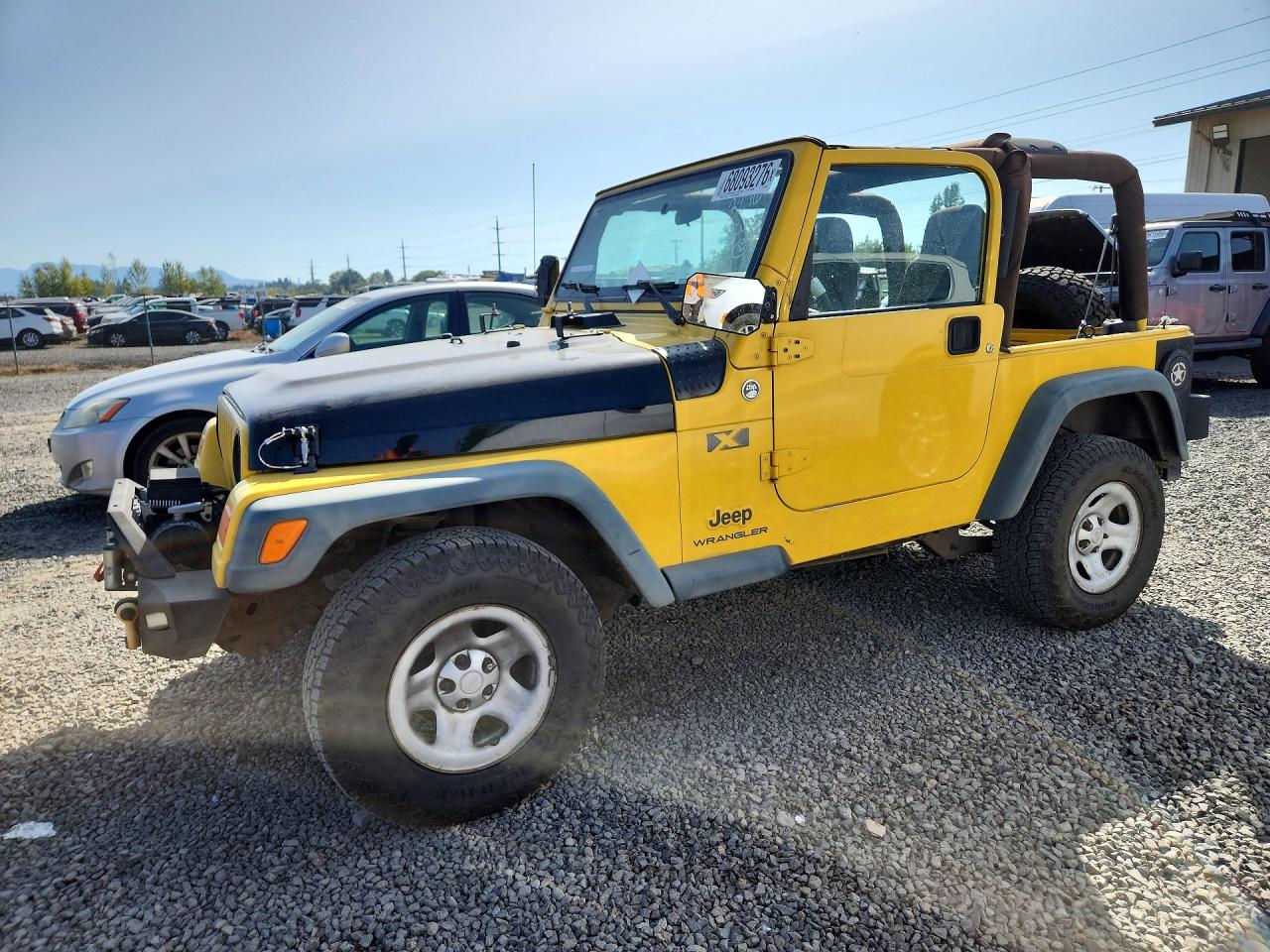 2006 JEEP WRANGLER X | 1J4FA39S16P780713 | UPCARS