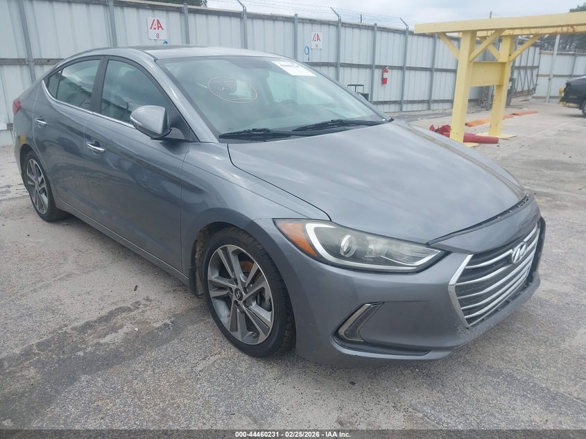 2017 HYUNDAI ELANTRA LIMITED | KMHD84LF7HU101442 | UPCARS