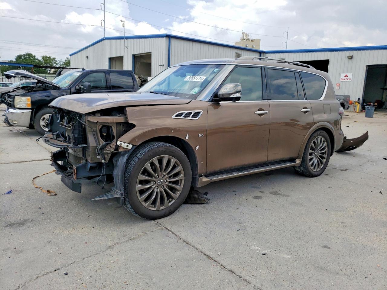 2017 INFINITI QX80 LIMITED | JN8AZ2NE7H9153786 | UPCARS