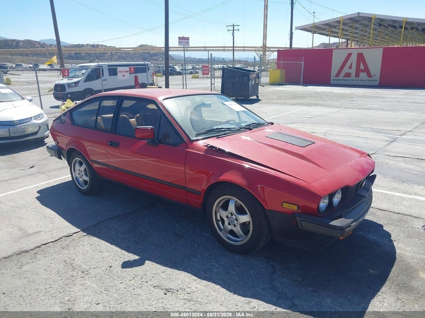 1986 ALFA ROMEO GT V6 2.5 | ZARAA6695G1007868 | UPCARS