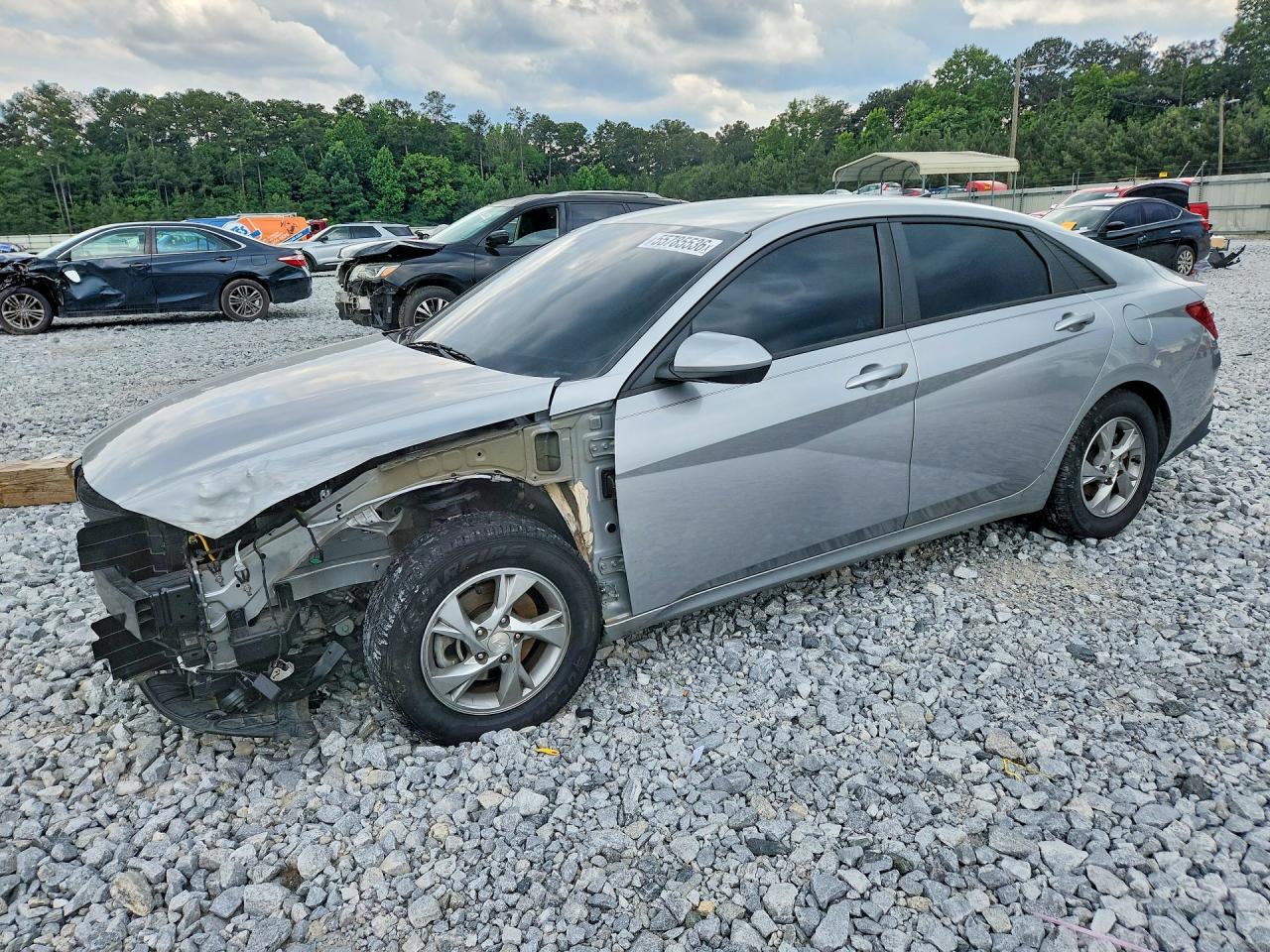 2021 HYUNDAI ELANTRA SE | 5NPLL4AG7MH016020 | UPCARS