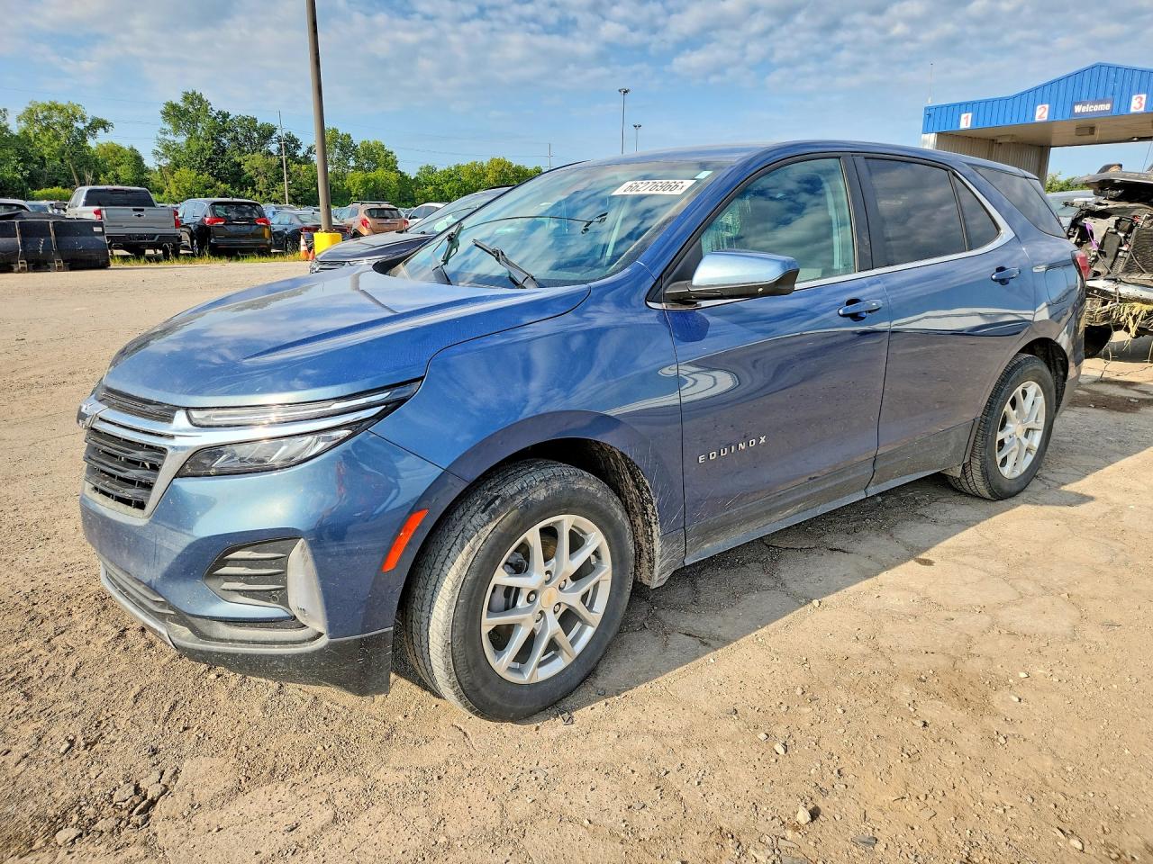 2024 CHEVROLET EQUINOX LT | 3GNAXUEG8RL331624 | UPCARS