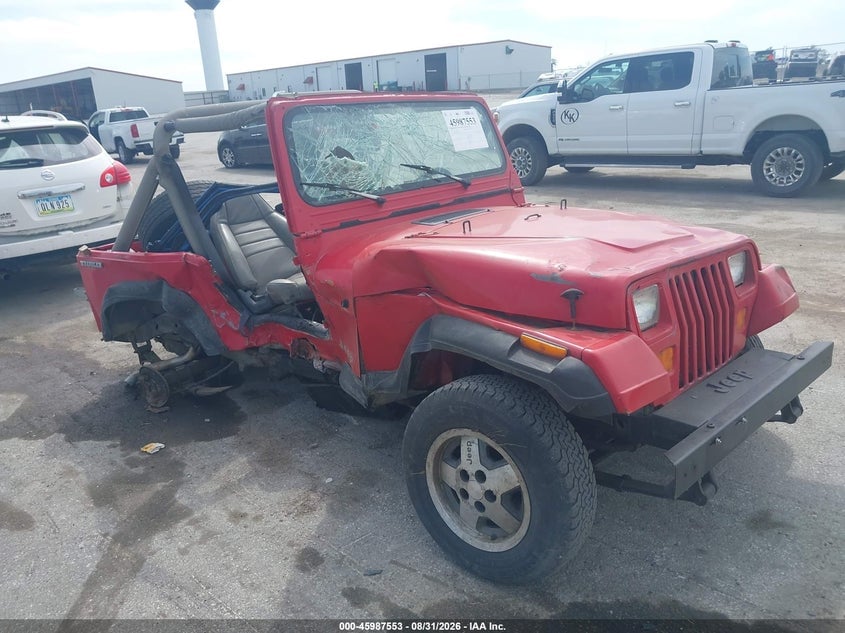 1991 JEEP WRANGLER / YJ S | 2J4FY19PXMJ104928 | UPCARS