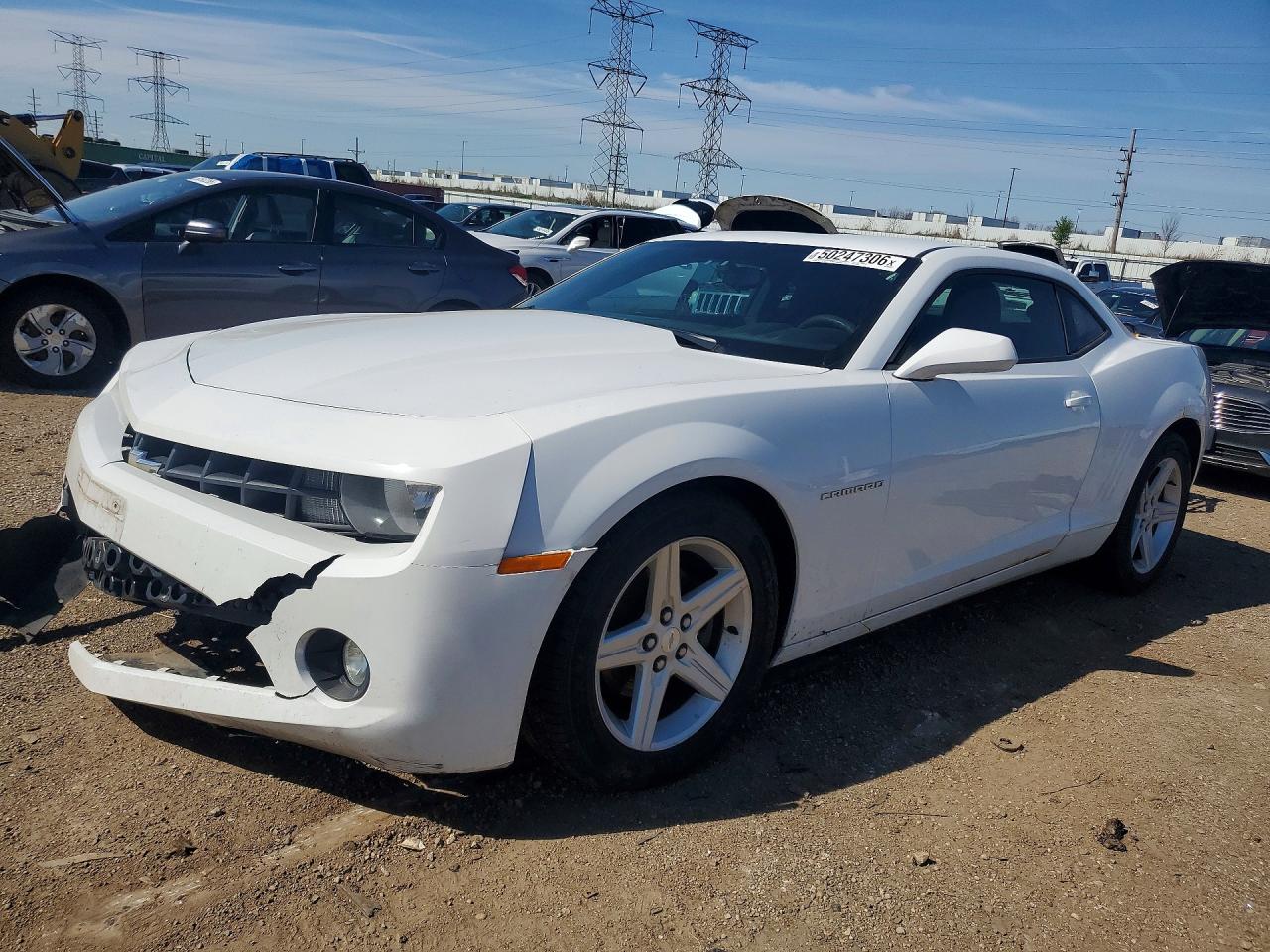 2012 CHEVROLET CAMARO LT | 2G1FB1E37C9183378 | UPCARS