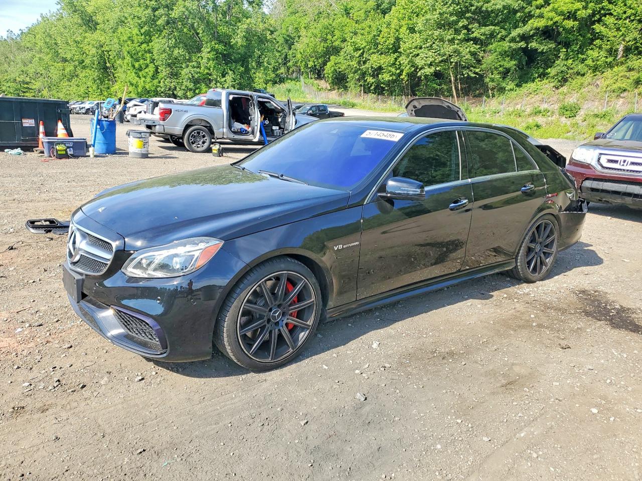 2014 MERCEDES-BENZ E-CLASS 63 AMG-S | WDDHF7GB1EA937108 | UPCARS