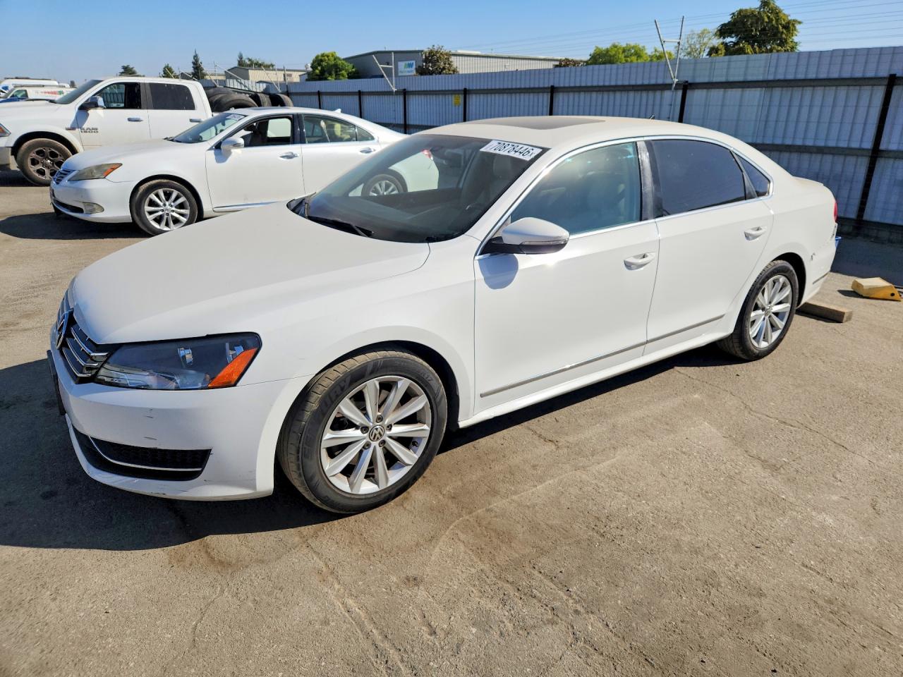 2012 VOLKSWAGEN PASSAT SEL | 1VWCP7A38CC065611 | UPCARS