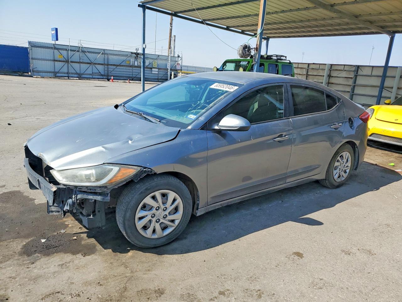2017 HYUNDAI ELANTRA SE | KMHD74LF5HU428702 | UPCARS