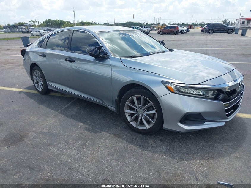 2021 HONDA ACCORD LX | 1HGCV1F19MA106159 | UPCARS