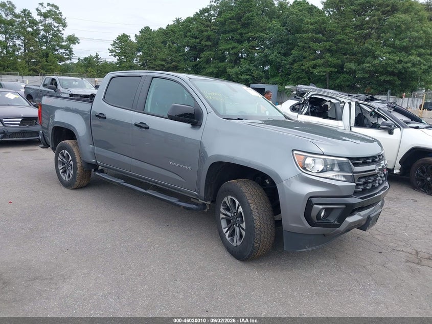 2022 CHEVROLET COLORADO 4WD  SHORT BOX Z71 | 1GCGTDEN9N1174197 | UPCARS