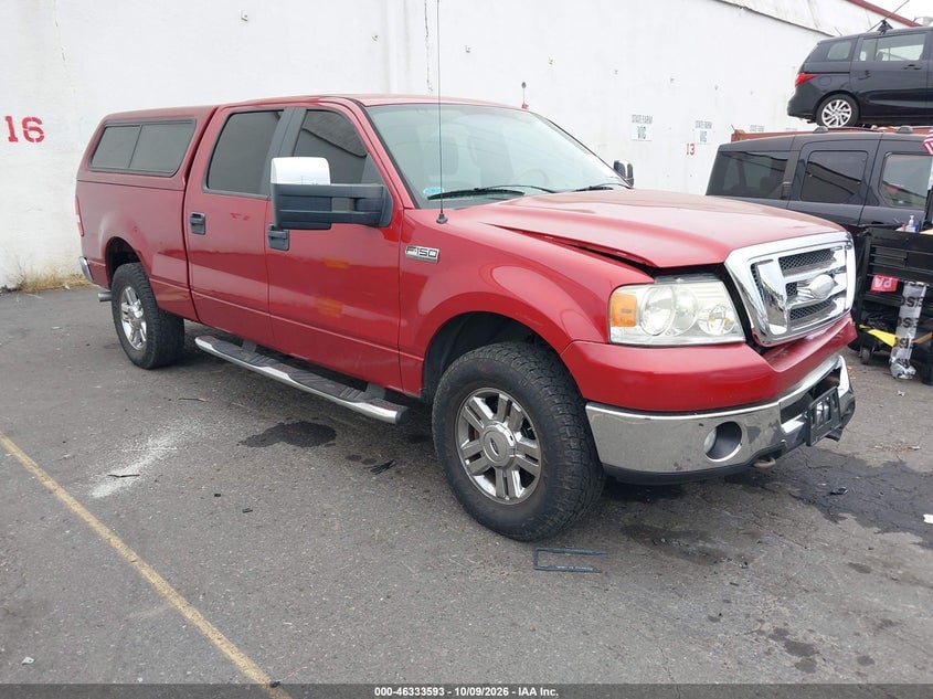 2008 FORD F-150 60TH ANNIVERSARY/FX4/KING RANCH/LARIAT/XLT | 1FTPW14V58FC12202 | UPCARS