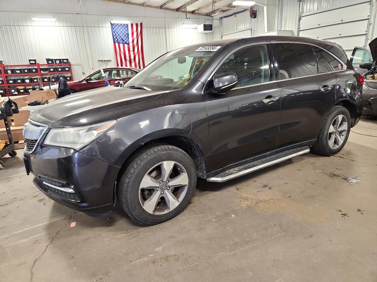 2015 ACURA MDX | 5FRYD4H22FB014351 | UPCARS