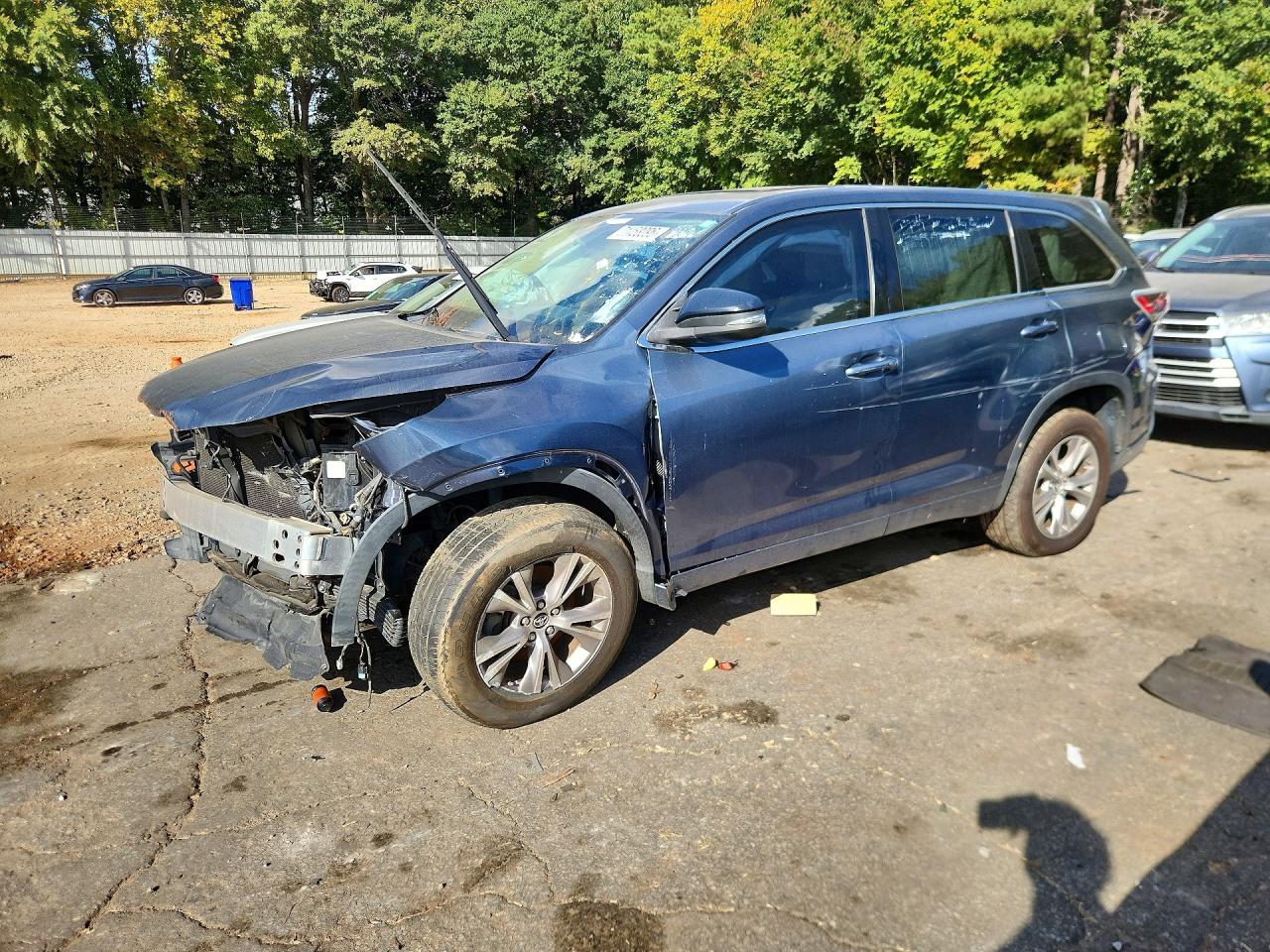 2016 TOYOTA HIGHLANDER LE PLUS | 5TDZKRFH2GS123129 | UPCARS