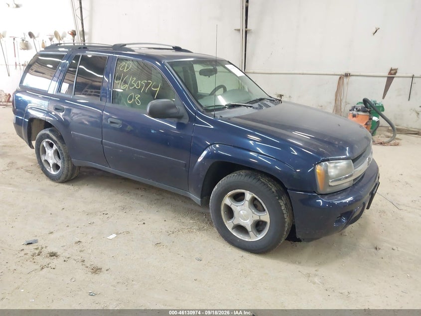 2008 CHEVROLET TRAILBLAZER FLEET | 1GNDT13S882256051 | UPCARS