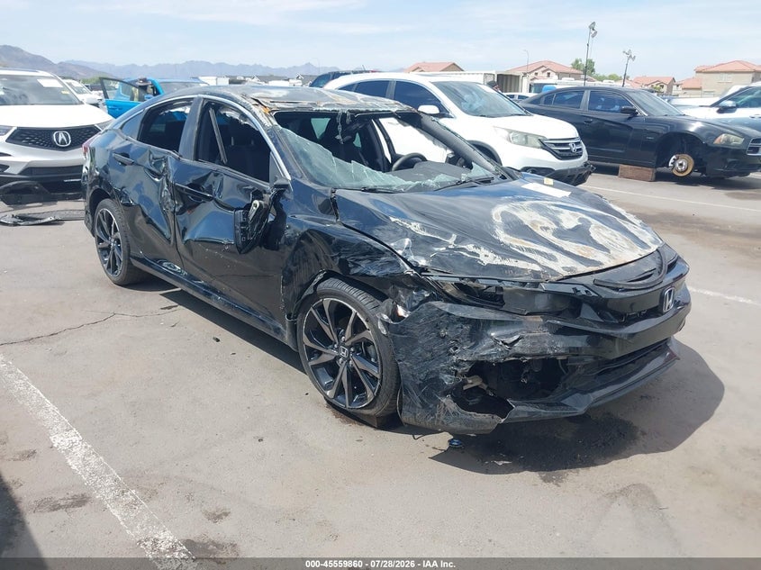 2021 HONDA CIVIC SPORT | 2HGFC2F82MH550457 | UPCARS
