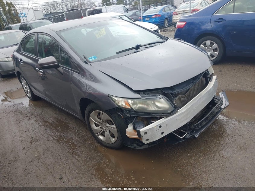2014 HONDA CIVIC LX | 2HGFB2F55EH551774 | UPCARS