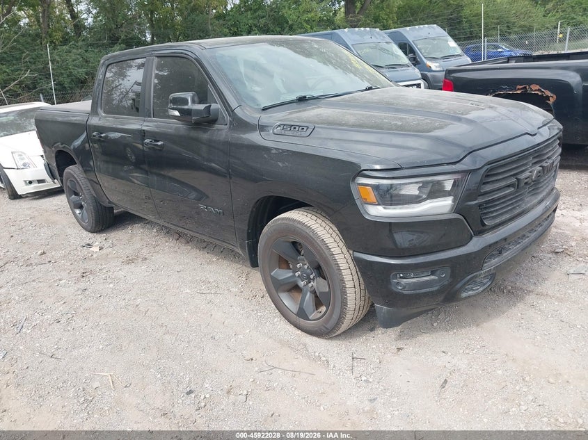 2019 RAM 1500 BIG HORN/LONE STAR  4X4 5'7 BOX | 1C6SRFFT6KN708284 | UPCARS