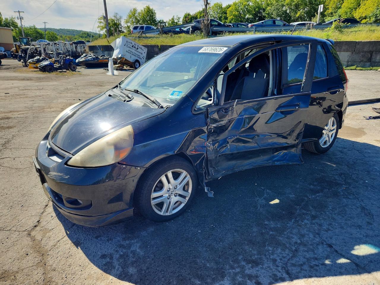 2008 HONDA FIT SPORT | JHMGD38648S042523 | UPCARS