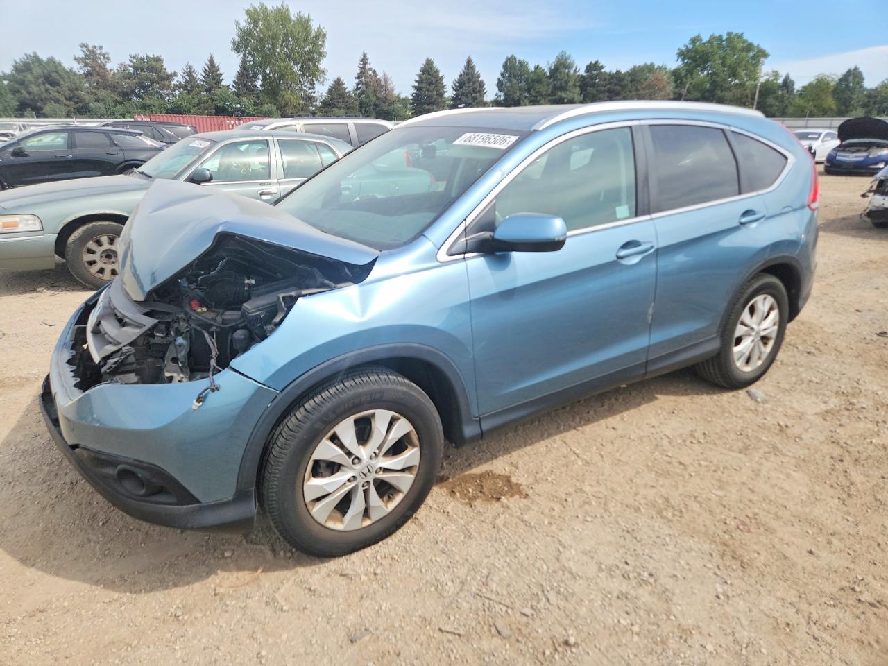 2014 HONDA CRV EXL | 5J6RM4H75EL008048 | UPCARS