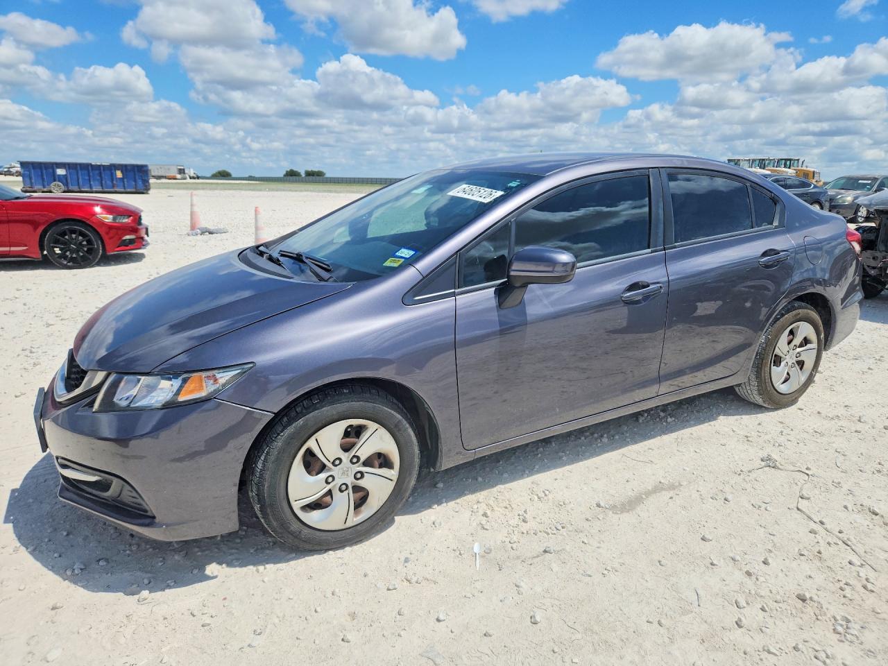 2014 HONDA CIVIC LX | 19XFB2F5XEE243459 | UPCARS