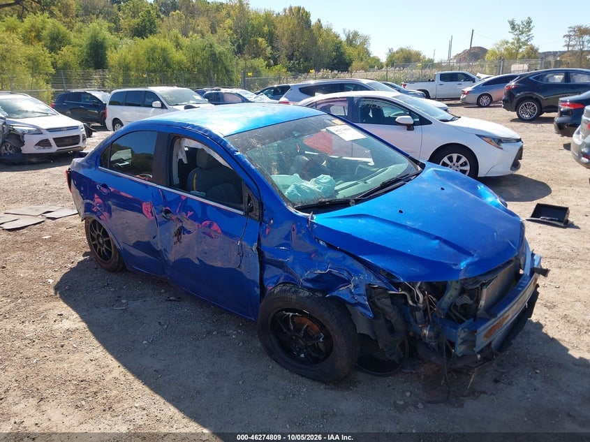 2017 CHEVROLET SONIC LT AUTO | 1G1JD5SB0H4124884 | UPCARS