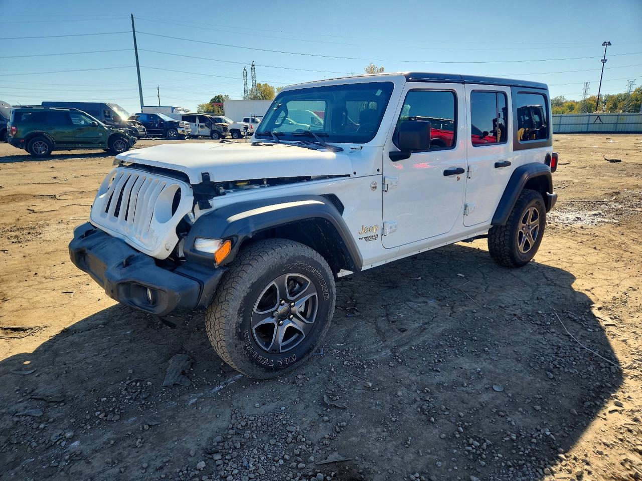 2018 JEEP WRANGLER SPORT | 1C4HJXDGXJW292786 | UPCARS