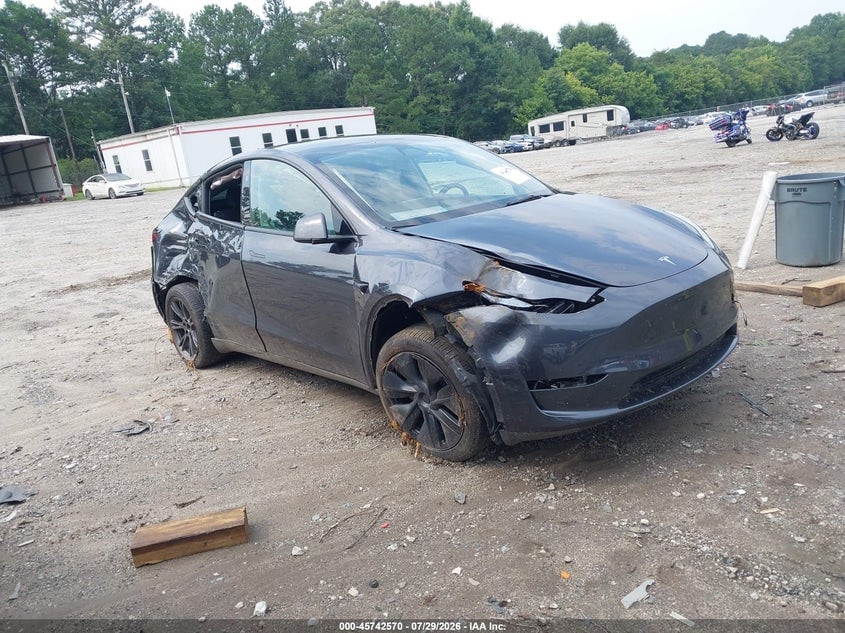 2025 TESLA MODEL Y LONG RANGE DUAL MOTOR REAR-WHEEL DRIVE | 7SAYGDED8SA355875 | UPCARS